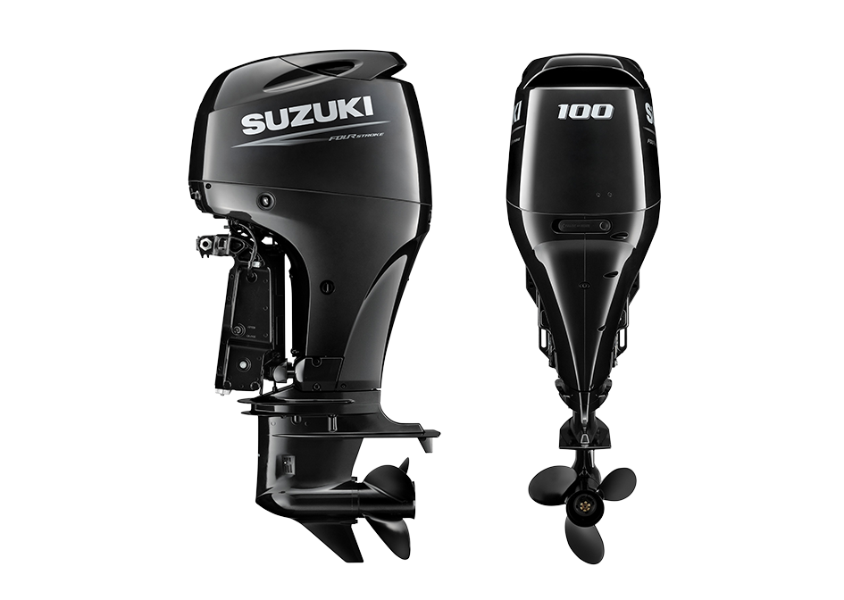 black suzuki DF70 and DF60 outboards for sale