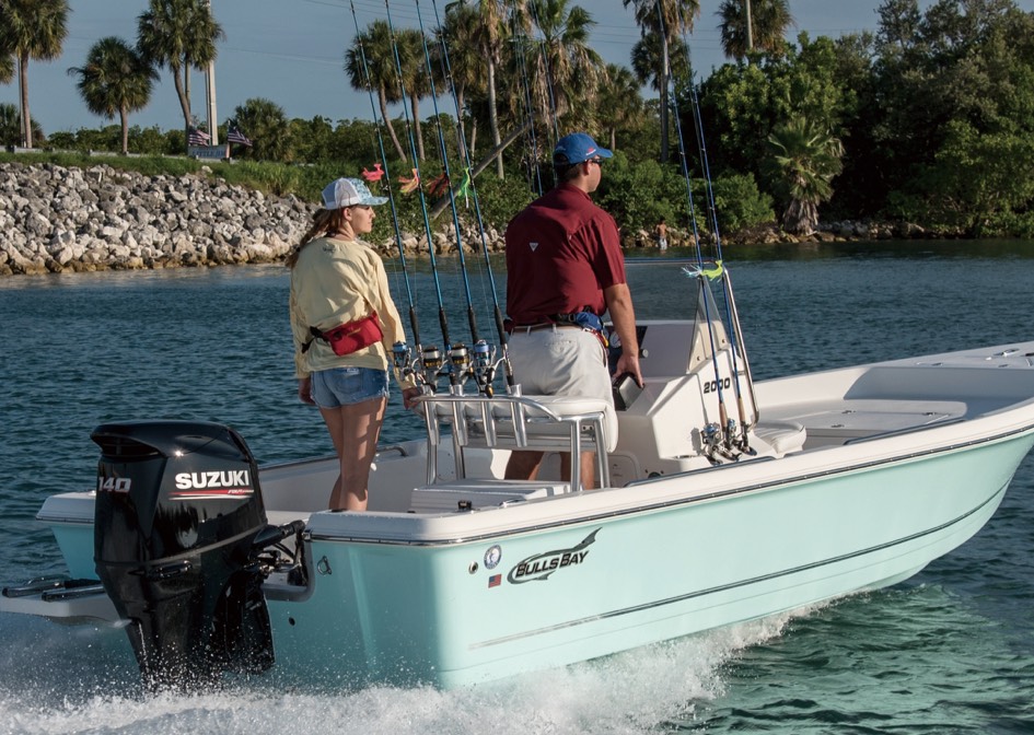 Boating and Fishing with a Suzuki DF140A Engine