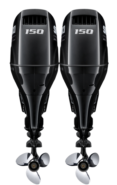 Dual engine performance DF150AP - DUAL