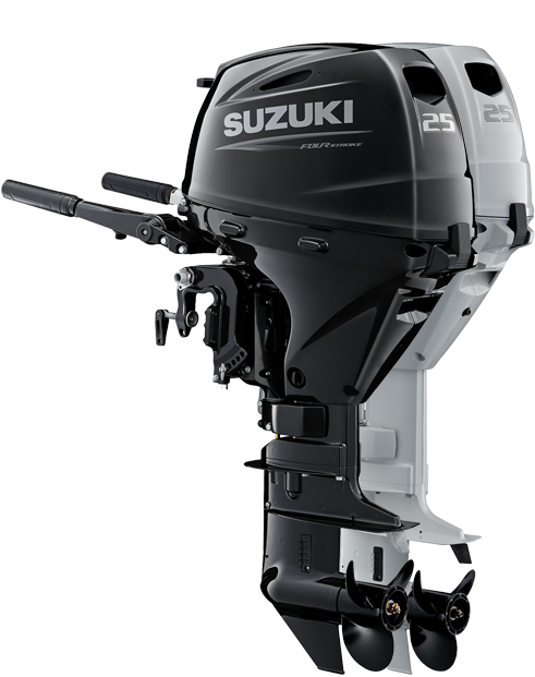 Lightweight In-line three-cylinder outboards