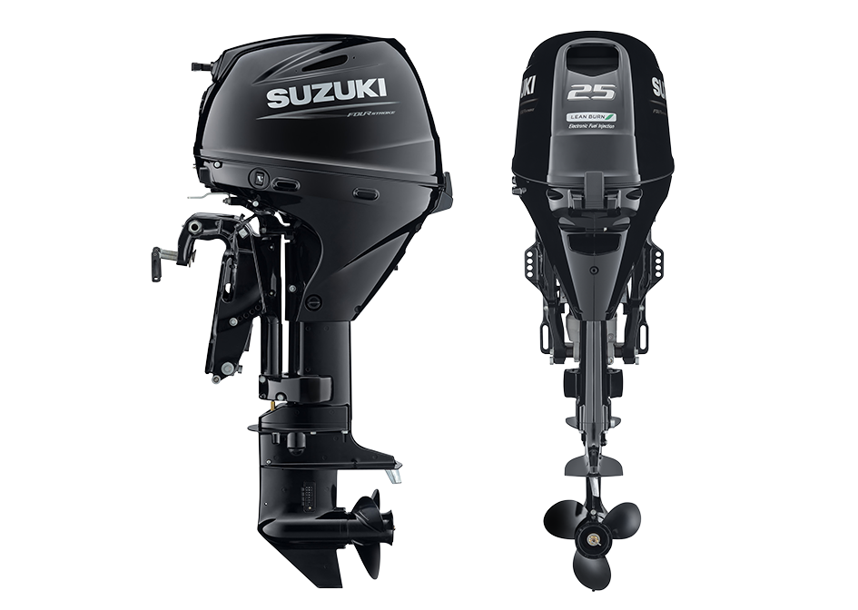 DF25A/30A are the lightest outboards in the 25PS / 30PS class