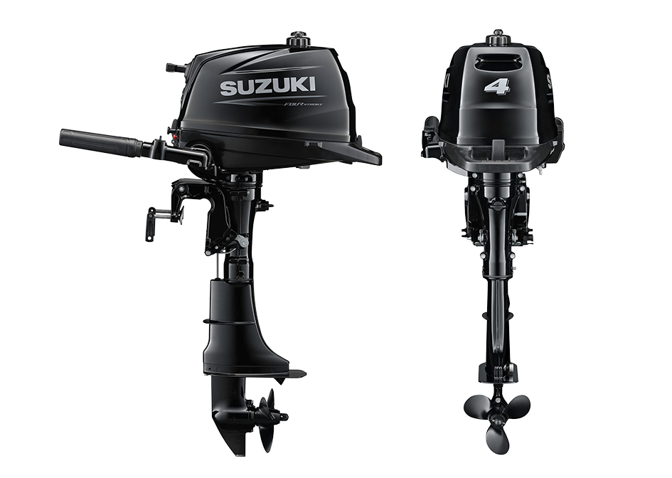DF4A-DF5A-DF6A range brings 4-stroke performance and efficiency to portable outboards